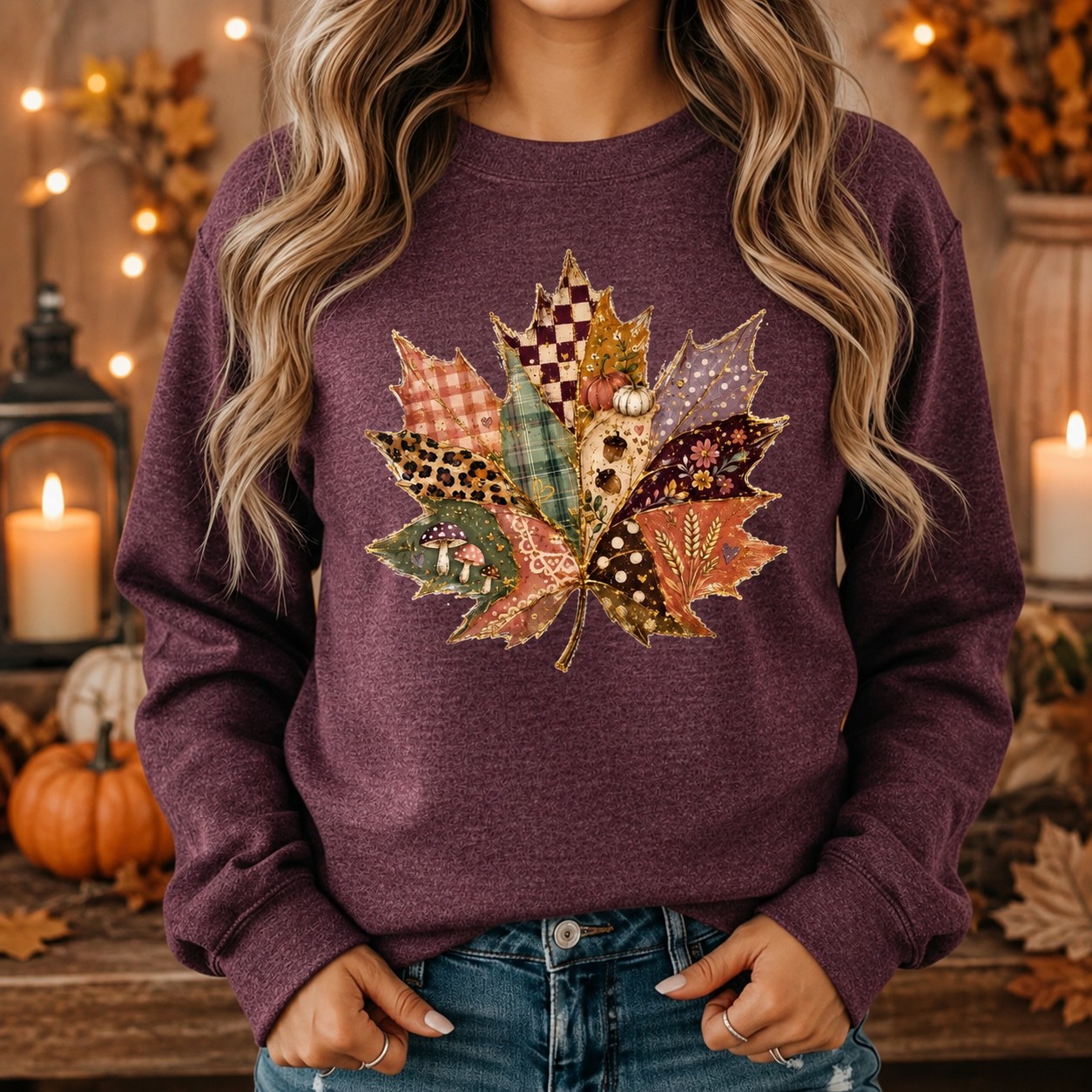 Fall Leaves Sweatshirt